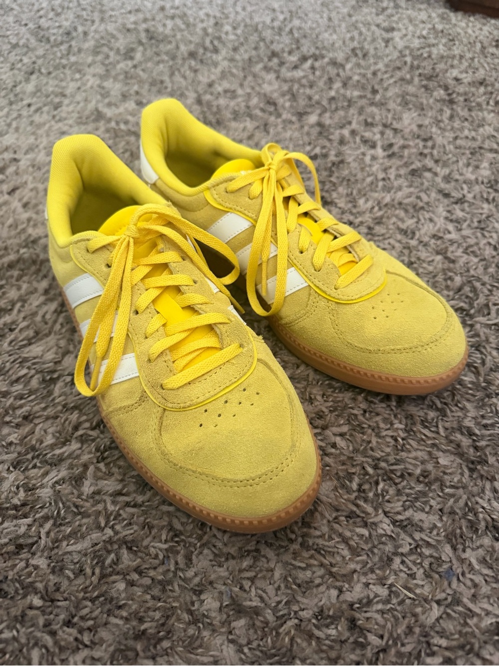 Women’s Yellow Adidas